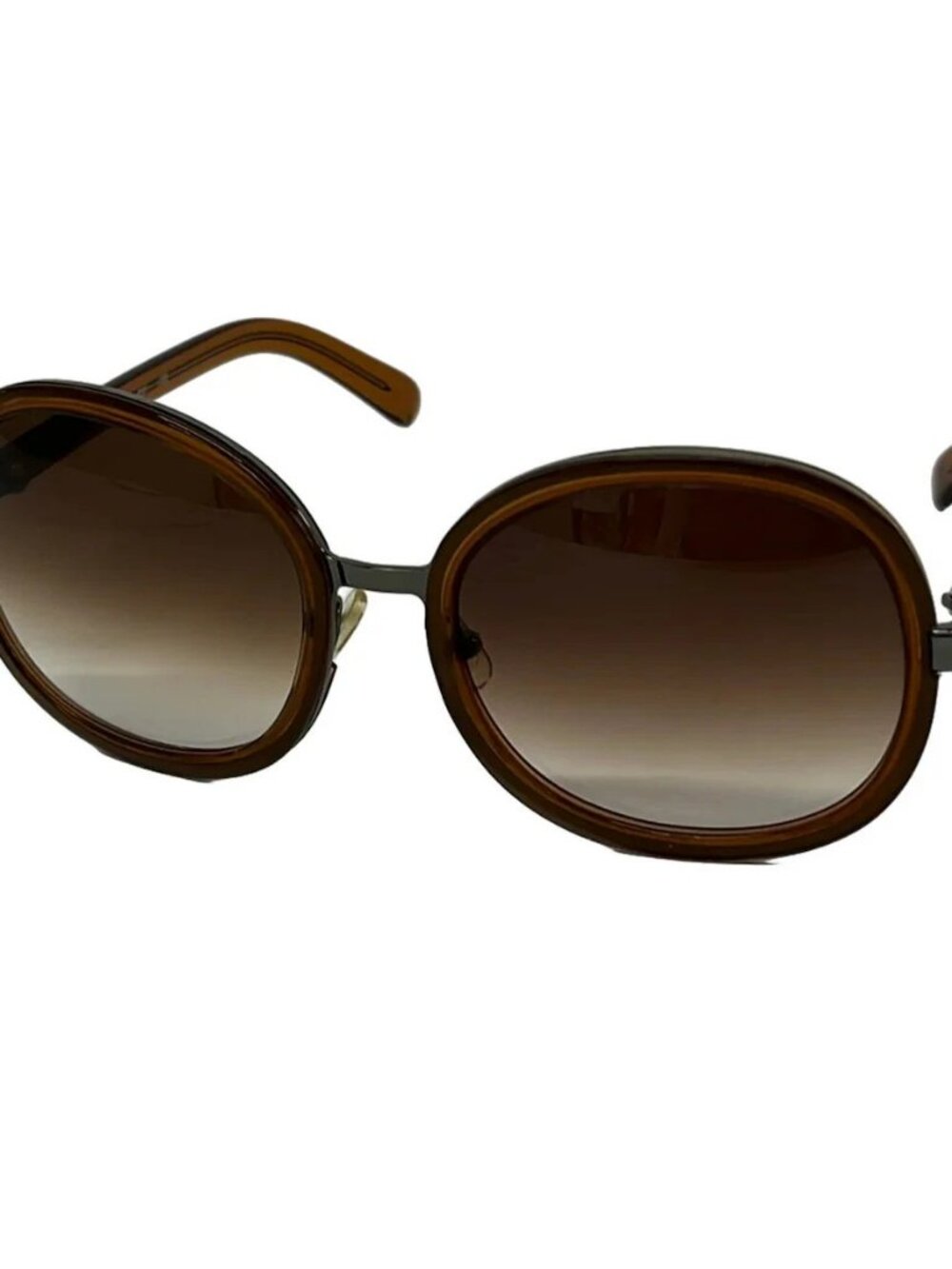 Chloe CL2147 Brown Plastic Sunglasses
